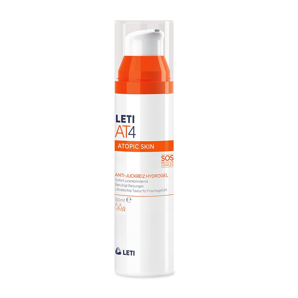 LETI AT4 Anti-Juckreiz Hydrogel - 50ml - Haut, Haare & Nägel