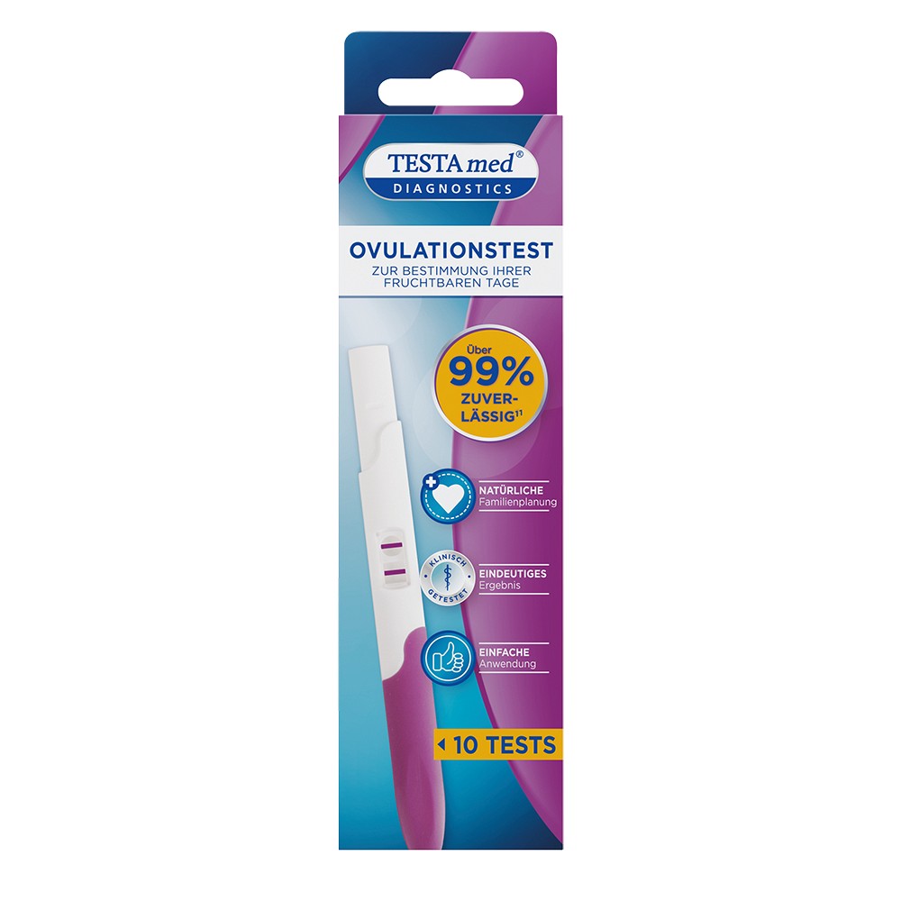 TESTAMED Ovulationstest Urin - 10Stk