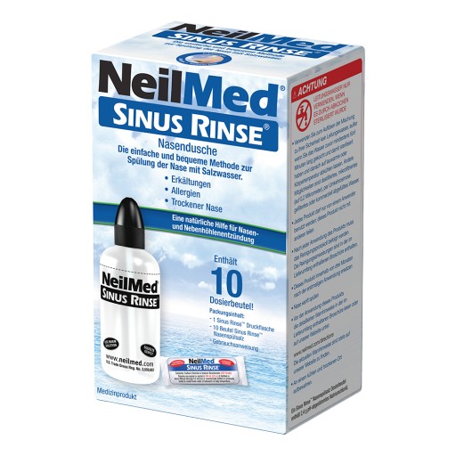 NEILMED Sinus Rinse Nasendusche+10 Btl.Spülsalz - 1Packungen - Nase