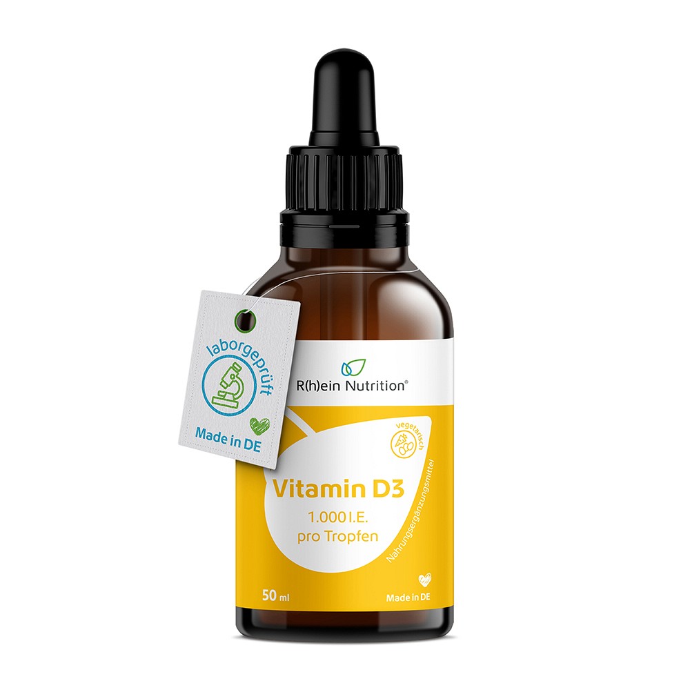 VITAMIN D3 TROPFEN 1.000 I.E. - 50ml - R(h)ein Nutrition