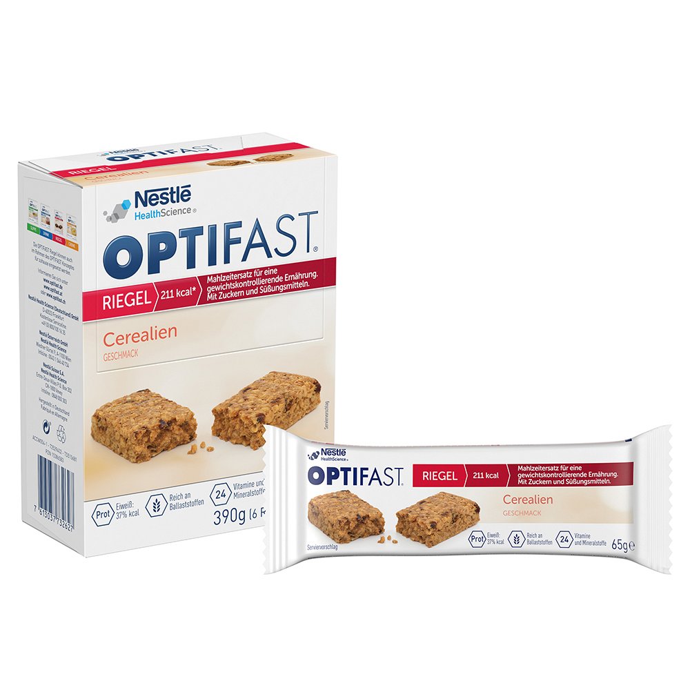 OPTIFAST Riegel Cerealien - 6X65g - OPTIFAST