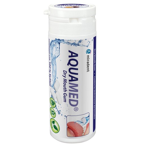 MIRADENT Aquamed Mundtrockenheit Kaugummi - 30g - Zahn- & Mundpflege