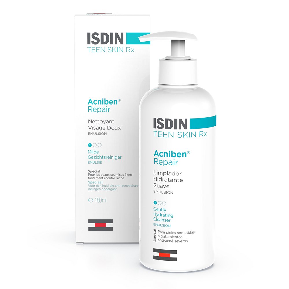 ISDIN Acniben Repair Reinigungsemulsion - 180ml - Akne