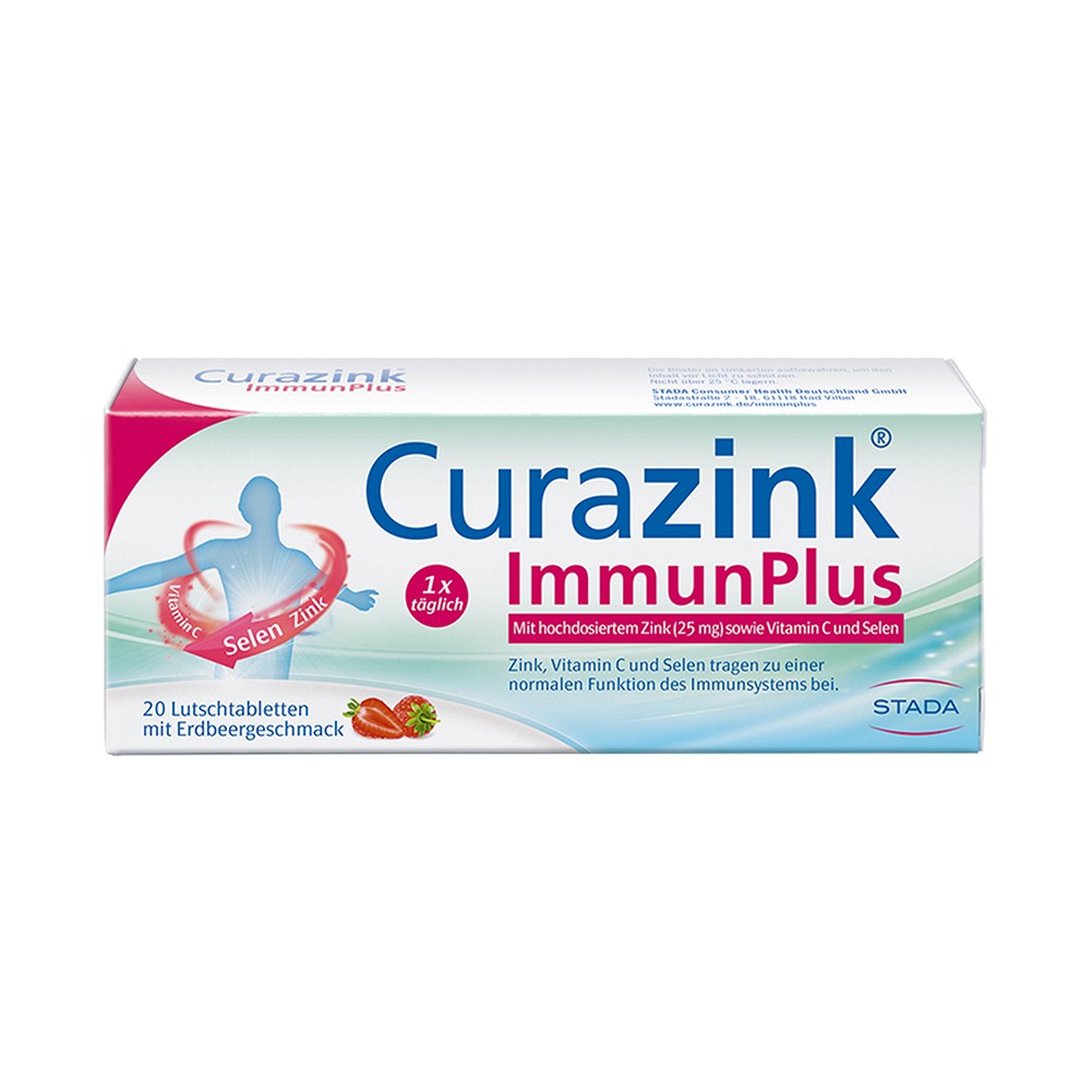CURAZINK ImmunPlus Lutschtabletten - 20Stk - Stärkung Immunsystem