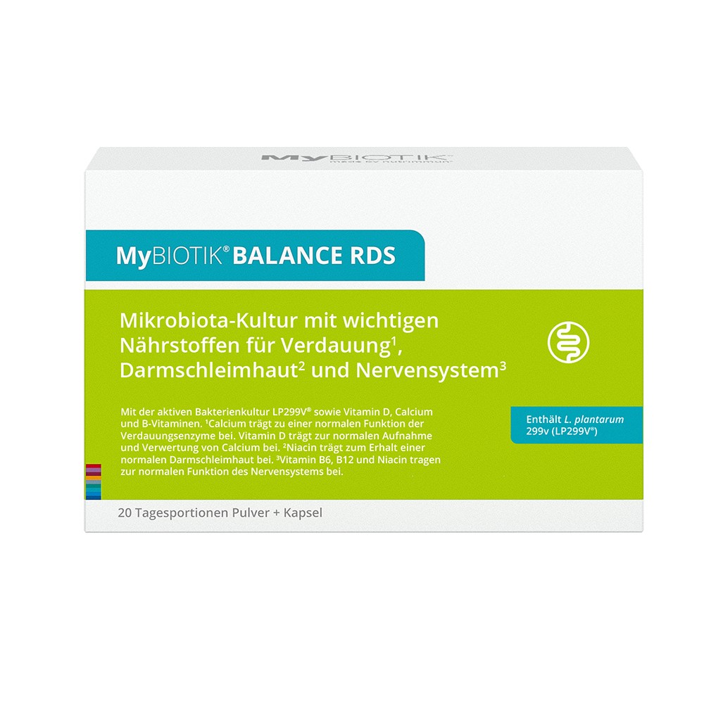 MYBIOTIK BALANCE RDS 20x2 g Plv.+20 Kapseln - 1Packungen