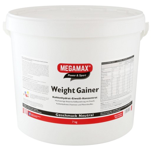 WEIGHT GAINER Megamax Neutral Pulver - 7000g