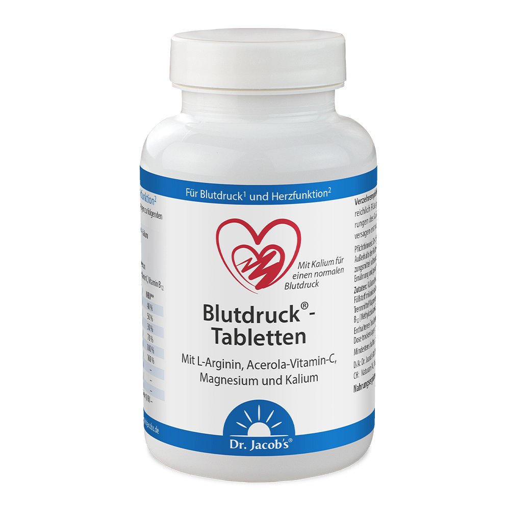 BLUTDRUCK TABLETTEN Dr.Jacob\'s - 126Stk - Abwehrkräfte