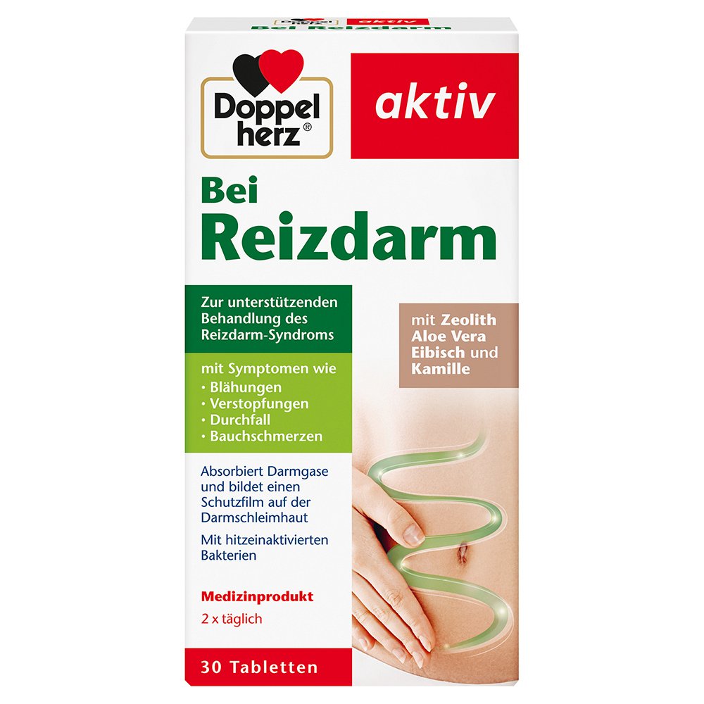DOPPELHERZ Bei Reizdarm Tabletten - 30Stk