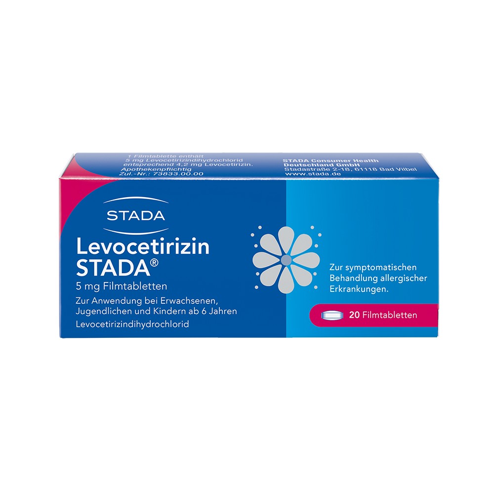 LEVOCETIRIZIN STADA 5 mg Filmtabletten - 20Stk