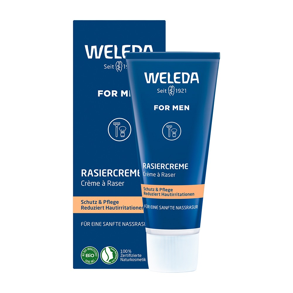 WELEDA for Men Rasiercreme - 75ml - Gesichtspflege