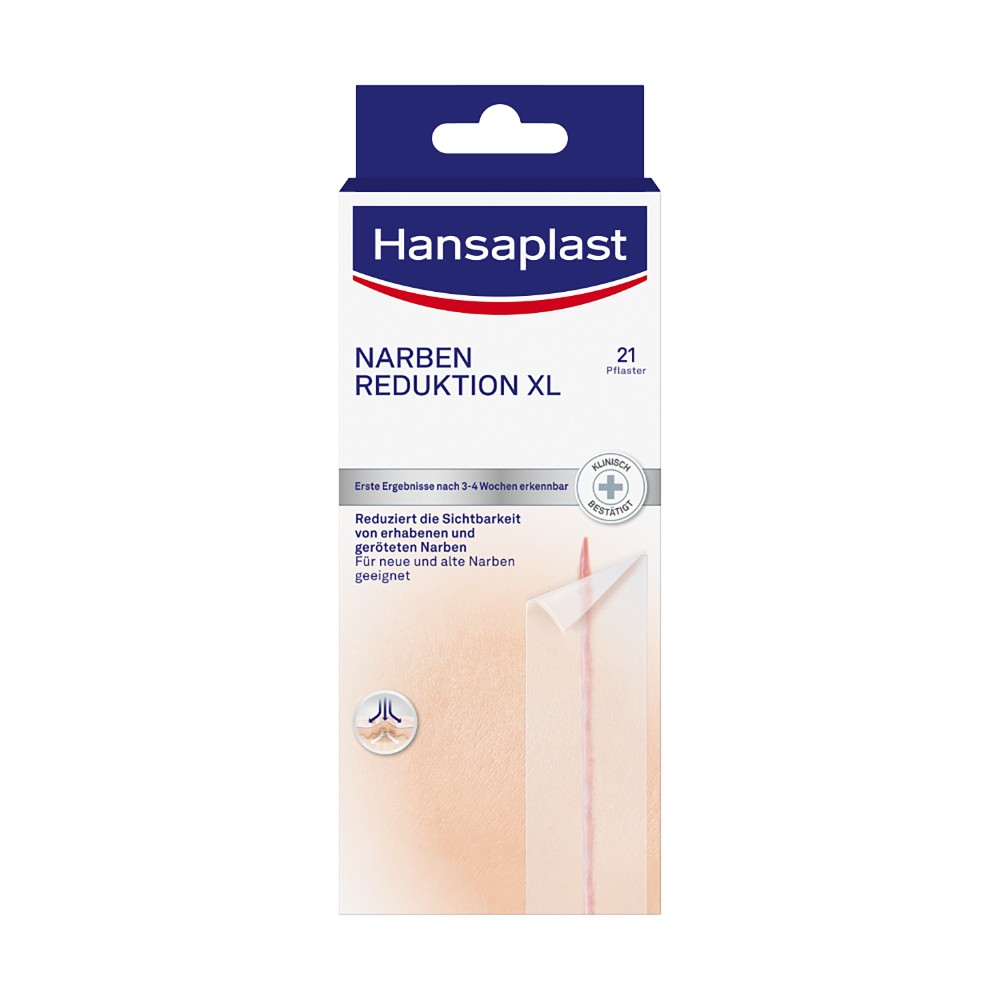 HANSAPLAST Pflaster zur Behandlung von Narben XL - 21Stk - Hansaplast