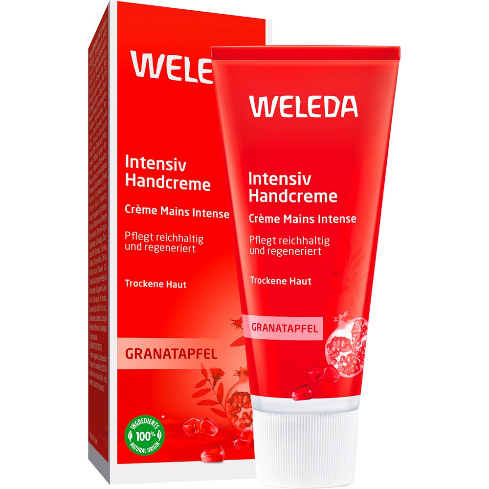 WELEDA Granatapfel intensiv Handcreme - 50ml - Körper- & Haarpflege