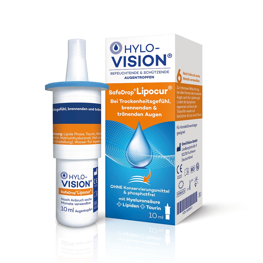 HYLO-VISION SafeDrop Lipocur Augentropfen - 10ml