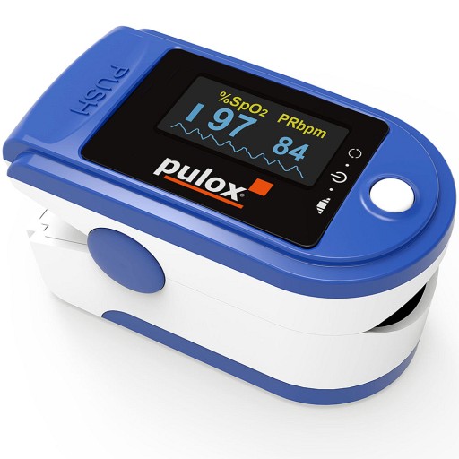 PULOX PO-200A Pulsoximeter blau - 1Stk