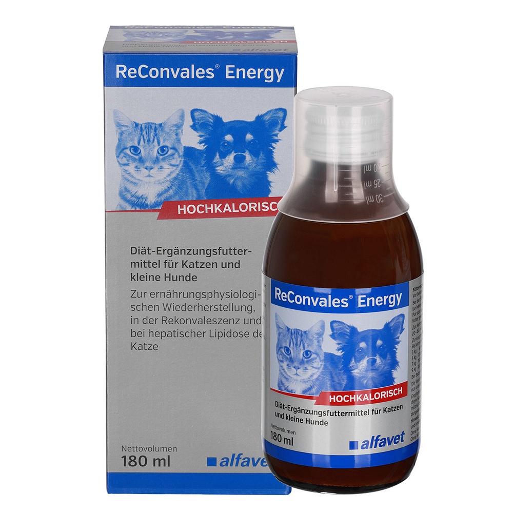 RECONVALES Energy Diät-Erg.Futterm.f.kl.Hund/Katze - 180ml