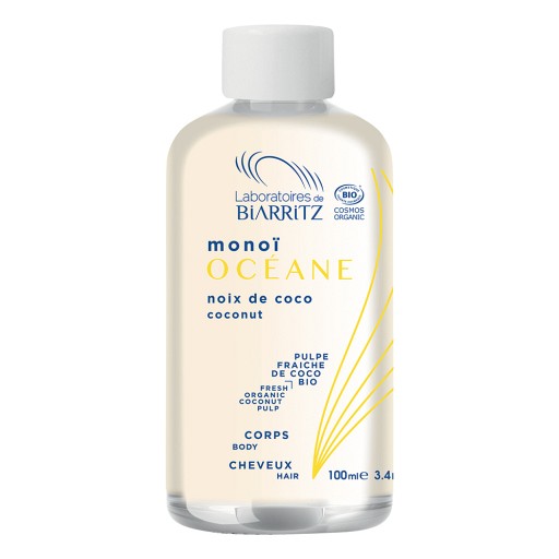 MONOI Pflegeöl Bio Haar/Körper Kokonuss - 100ml - Körperöle