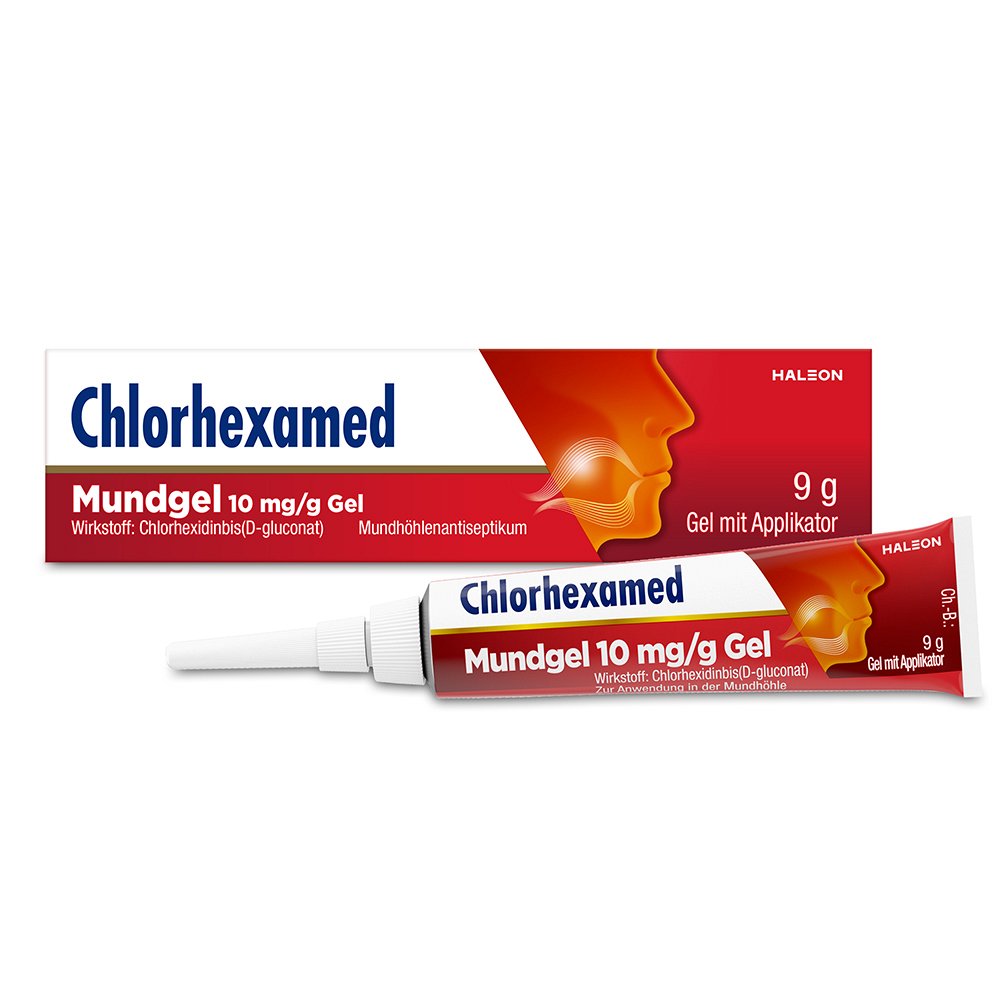 CHLORHEXAMED Mundgel 10 mg/g Gel - 9g - Chlorhexamed