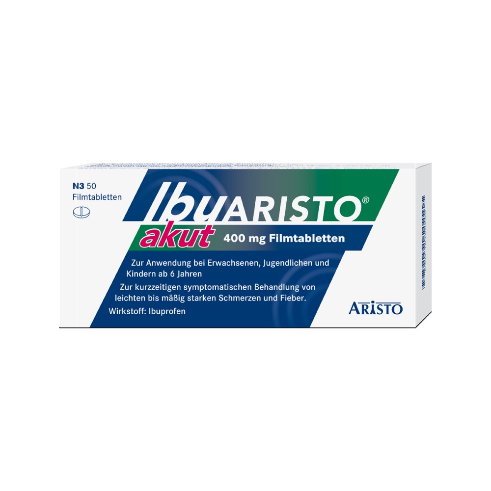 IBUARISTO akut 400 mg Filmtabletten - 50Stk