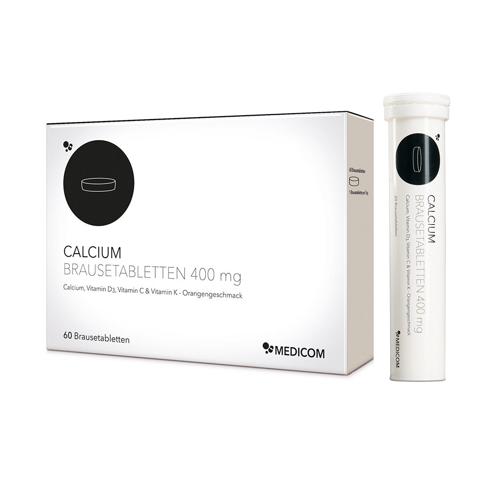 CALCIUM BRAUSETABLETTEN 400 mg - 60Stk