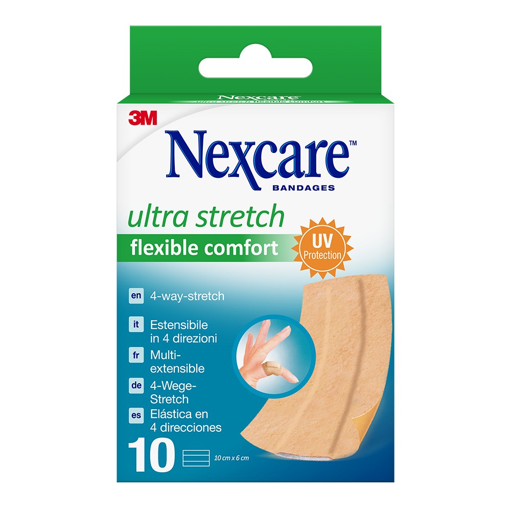 NEXCARE ultra stretch comfort flexible Pfl.6x10 cm - 10Stk
