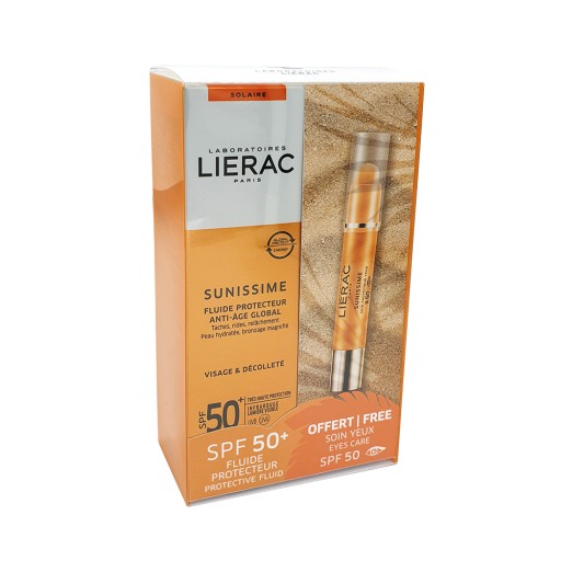 LIERAC Sunissime Fluid LSF 50 m.gratis Augenstift - 1Packungen