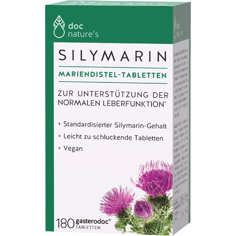 GASTERODOC Silymarin Mariendistel Tabletten - 180Stk