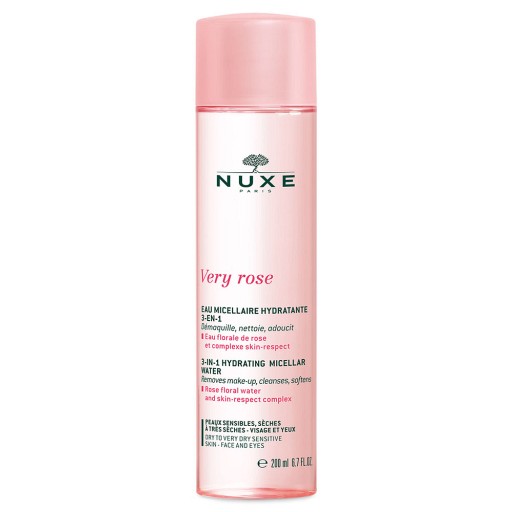 NUXE Very Rose Mizellen-Reinigungswasser tro.Haut - 200ml - Erfrischung