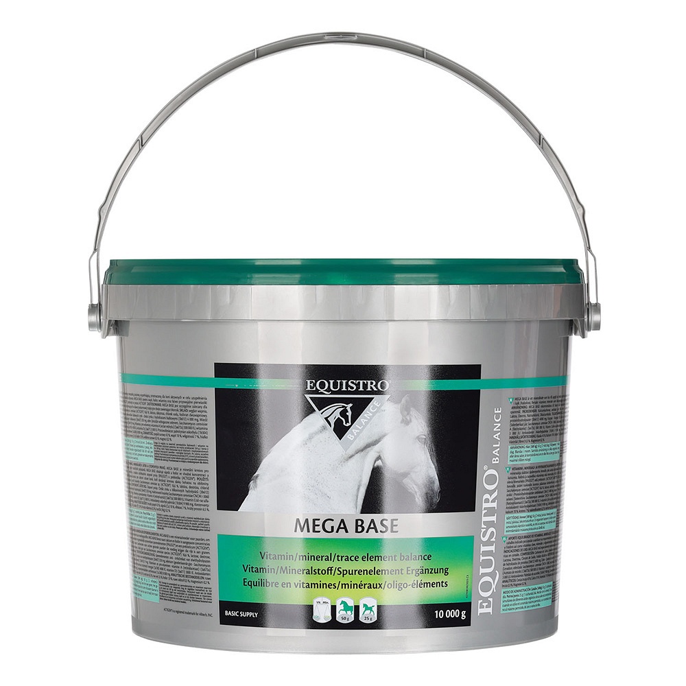 EQUISTRO Mega Base Erg.Futterm.Pulver f.Pferde - 10kg