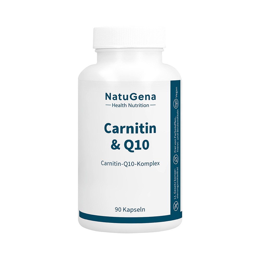 CARNITIN & Q10 Kapseln - 90Stk - Gedächtnis & Konzentration