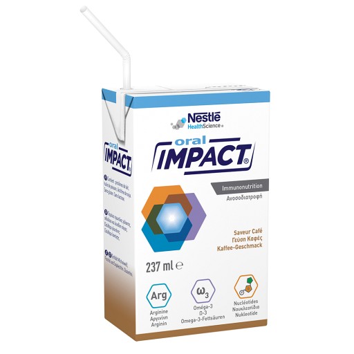ORAL IMPACT Drink Kaffee - 8X3X237ml - Trinknahrung & Sondennahrung