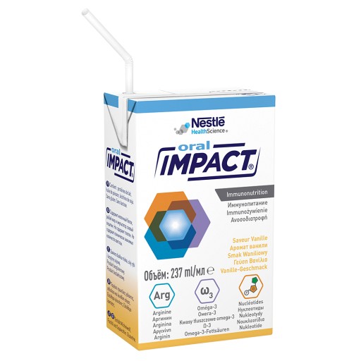 ORAL IMPACT Drink Vanille - 8X3X237ml - Trinknahrung & Sondennahrung