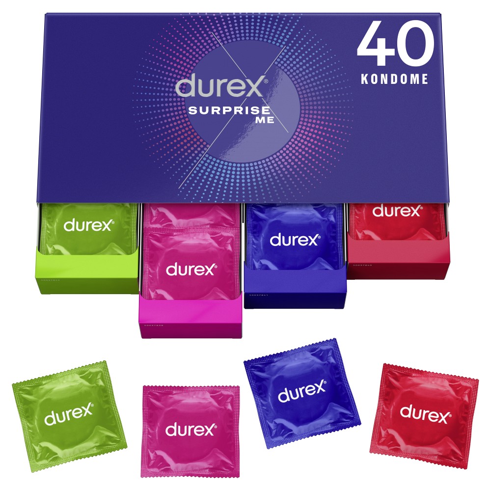 DUREX Surprise me Kondome Mix in Box - 40Stk - Durex®