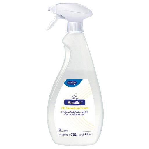 BACILLOL 30 Sensitive Foam Flasche m.Schaumsprüh - 750ml