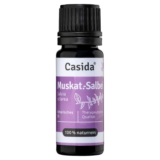 MUSKATELLERSALBEIÖL naturrein ätherisch - 10ml - Ätherische Öle