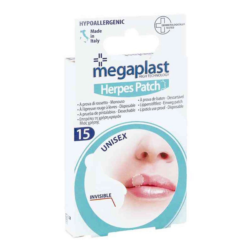 HERPES PATCH 14 mm megaplast - 15Stk