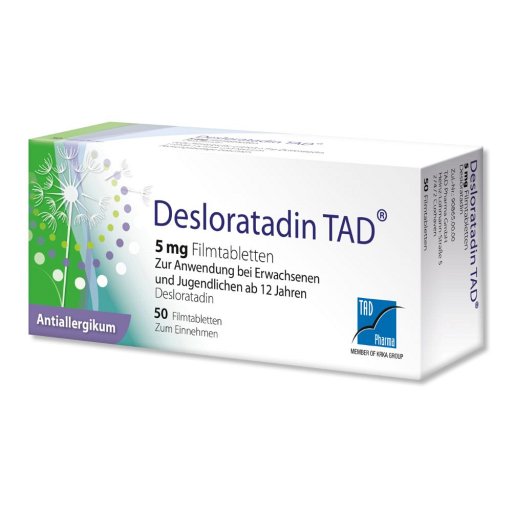 DESLORATADIN TAD 5 mg Filmtabletten - 50Stk