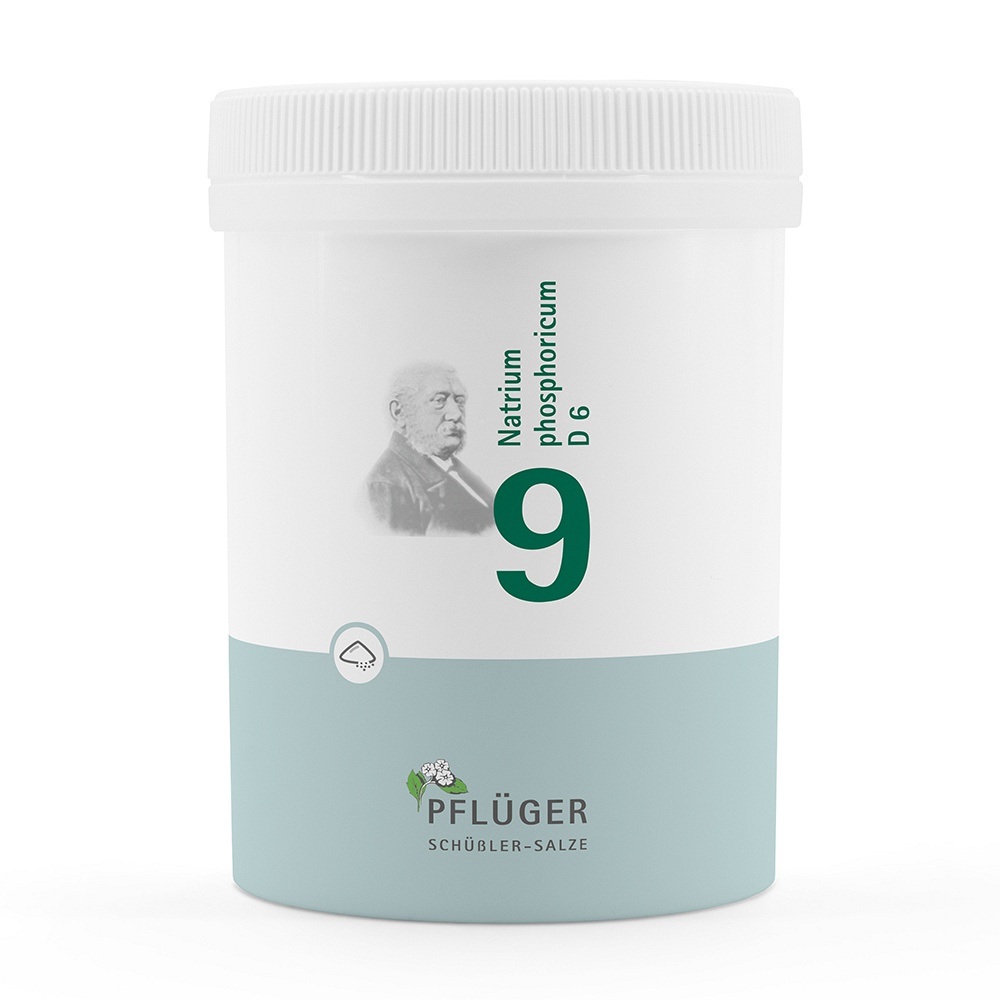 BIOCHEMIE Pflüger 9 Natrium phosphoricum D 6 Pulv. - 250g - Biochemie Pflüger
