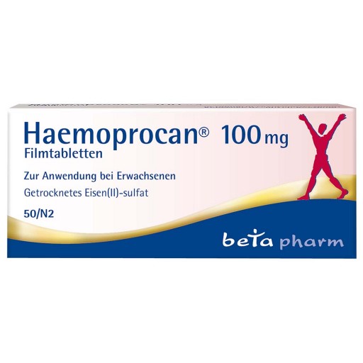 HAEMOPROCAN 100 mg Filmtabletten - 50Stk