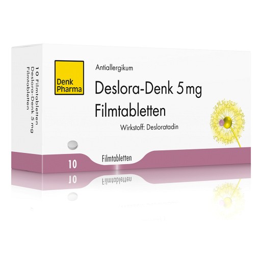 DESLORA-Denk 5 mg Filmtabletten - 10Stk - Allergien