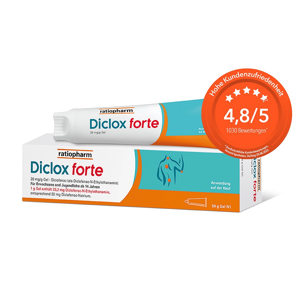 DICLOX forte 20 mg/g Gel - 50g