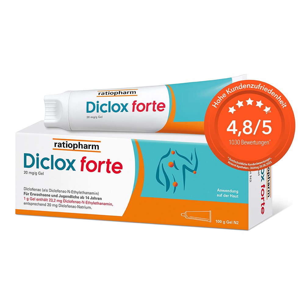 DICLOX forte 20 mg/g Gel - 100g