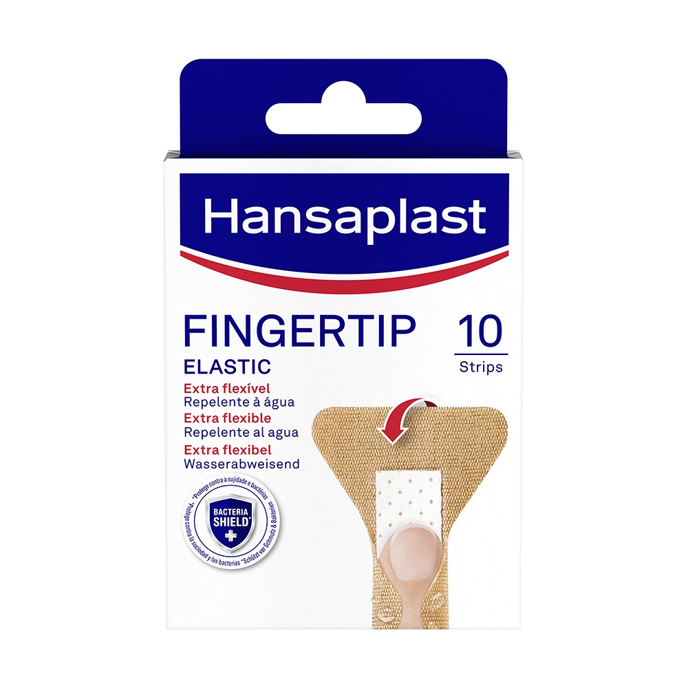 HANSAPLAST Elastic Fingerkuppen Pflasterstrips (10 Stk