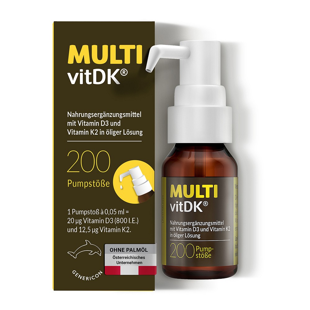 MULTIVITDK Lösung Vitamin D3+K2 - 10ml