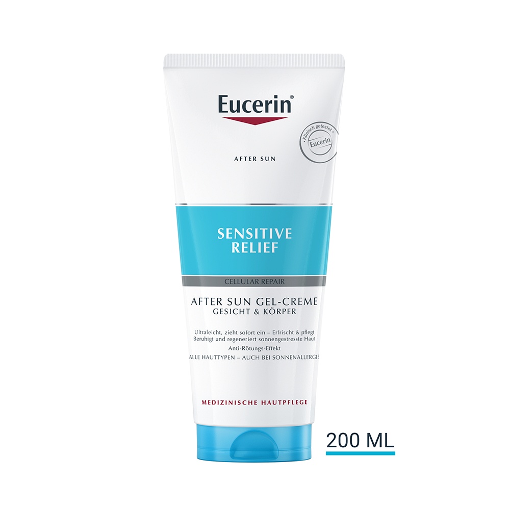 EUCERIN Sun After Sun Sensitive Relief Gel-Creme - 200ml - Empfindliche Haut