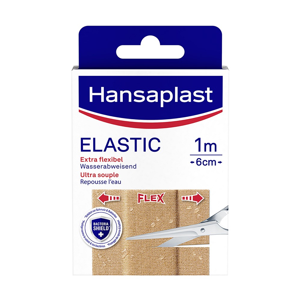 HANSAPLAST Elastic Pflaster 6 cmx1 m - 1Stk - Hansaplast