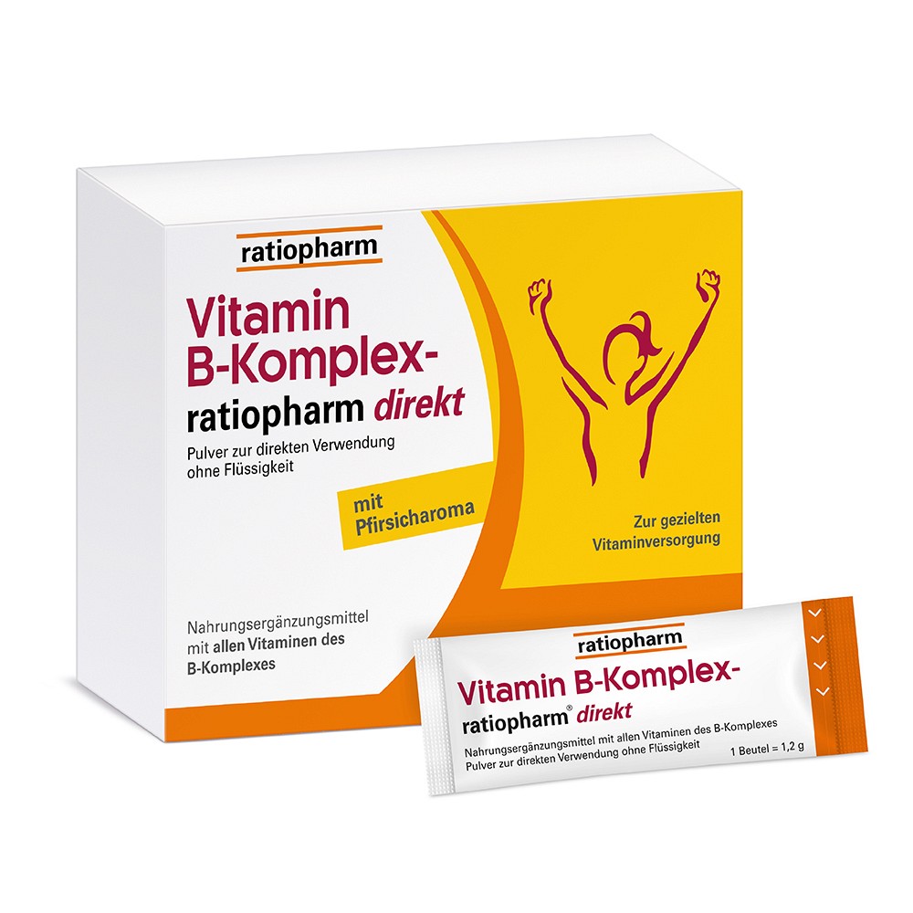 VITAMIN B-KOMPLEX-ratiopharm direkt Pulver - 20Stk