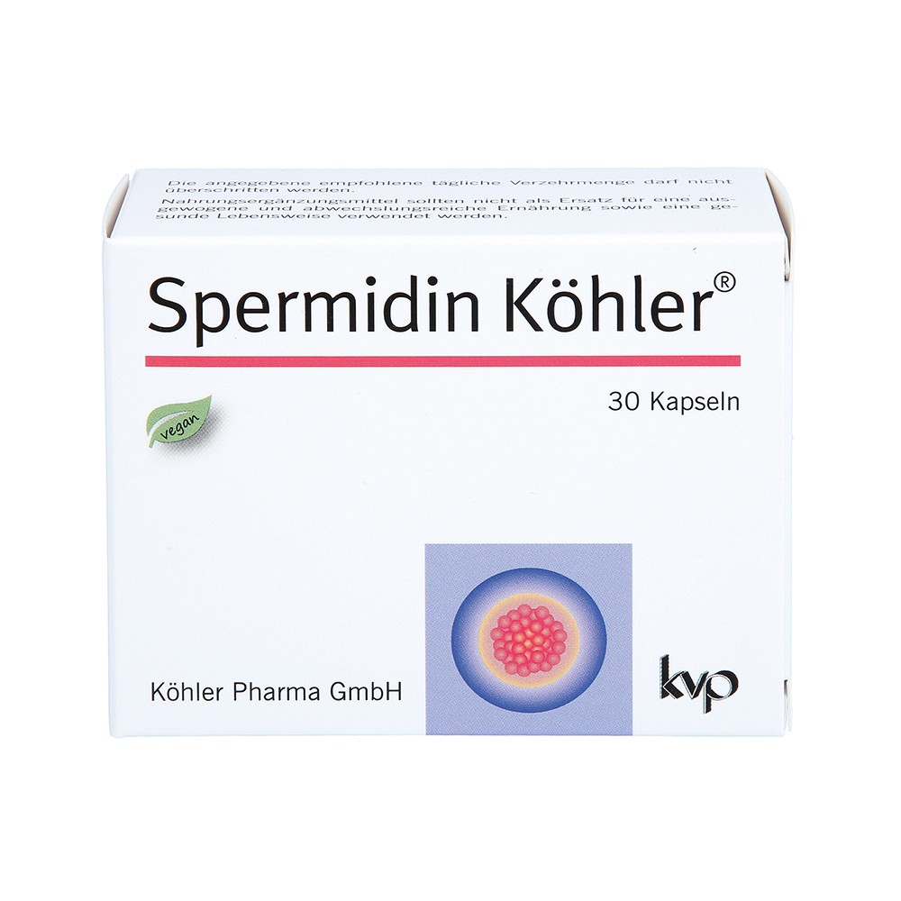SPERMIDIN Köhler Kapseln - 30Stk