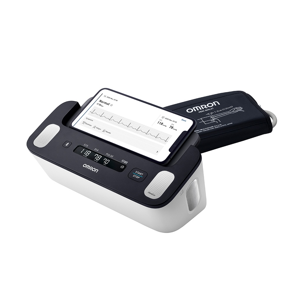 OMRON Complete Oberarm Blutdruckmessgerät+EKG - 1Stk