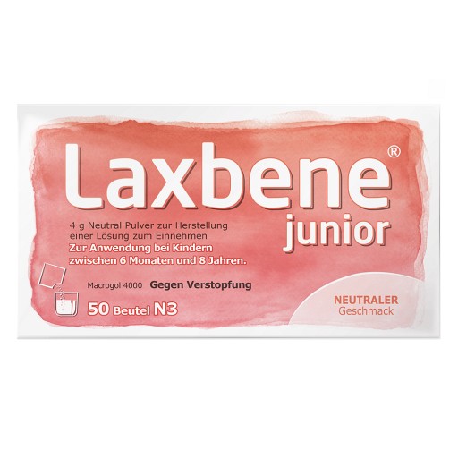 LAXBENE junior 4 g Neutral PLE Kdr.6 Mon.-8 Jahre - 50X4g