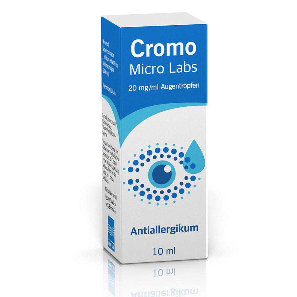CROMO MICRO Labs 20 mg/ml Augentropfen - 10ml